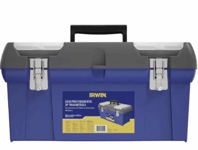 Caixa Ferramenta 19 Trava Metal Irwin