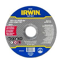 Disco De Corte Metal/Inox 4.1/2 - 1mmx7/8...