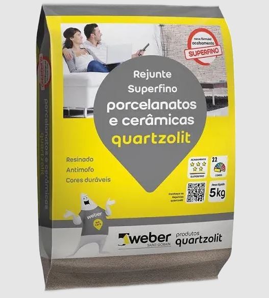 Rejunte Porc 5Kg PT Onix Quartzolit
