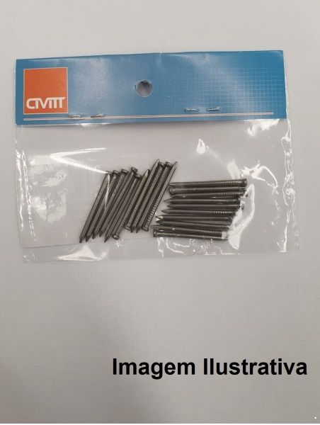 Prego Encartelado Poli 6X6 S/C 20Un Civitt