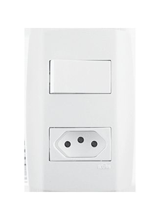 Cj 01 Inter Simples + 01 Tom 10A Slim Ilumi