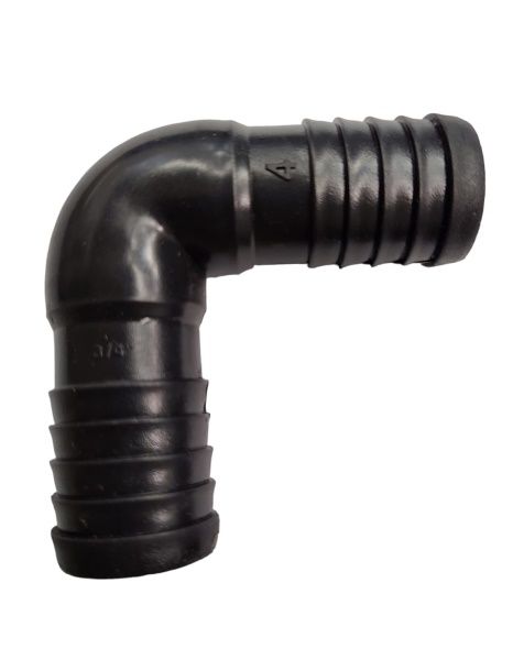 Joelho 90 Interno Duplo 3/4 Preto Global ...