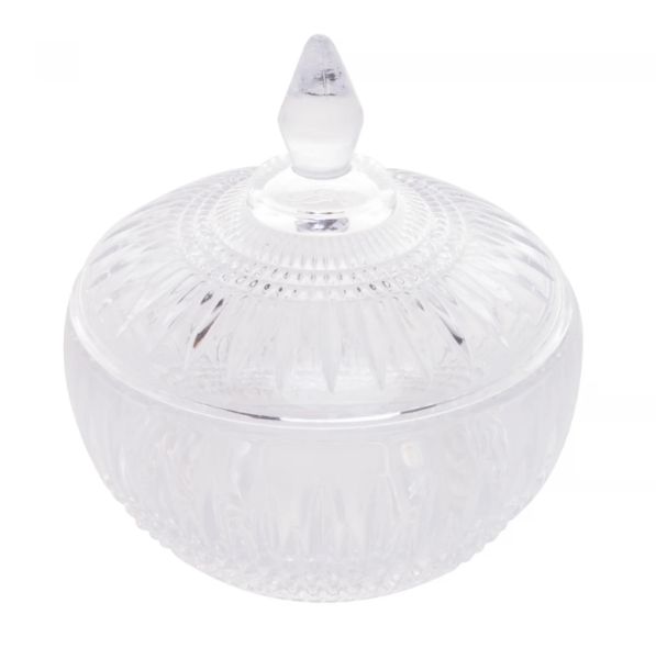 POTICHE CRISTAL QUEEN 11X12CM 28008 WOLFF 