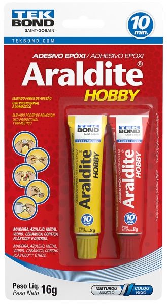 Araldite Hobby 10 Min 16Gr Blister Tekbond 