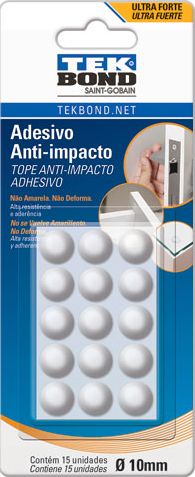 Protetor Adesivo Anti Impacto 10mm Tekbond