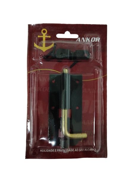 Ferrolho Leve Colonial 4 10Cm - 6004Lo Ankor