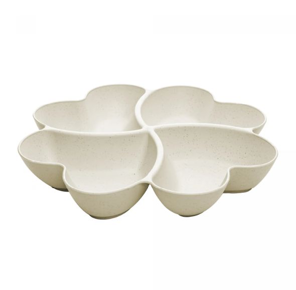 Petisqueira Bambu PP Lines Bee 27x27x4,5c...
