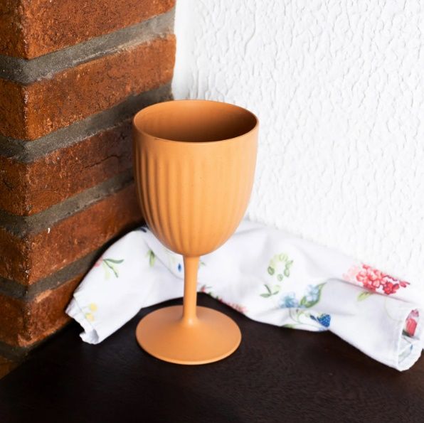 Taça Bambu PP Stripes Bege 540ML 220082 Lyor