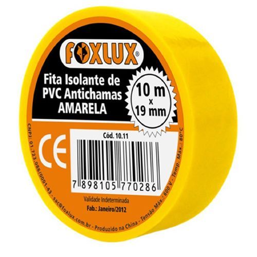 Fita Isolante 19mmx10M Am Foxlux