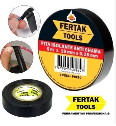 Fita Isolante 19mmx5M Fertak