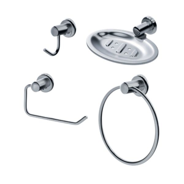 Kit Acessorios P/ Banheiro 04PC Turim Plu...