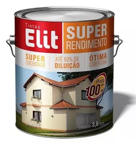 TINTA ACRIL RENDE MUITO AREIA FSC 3,6L ELIT