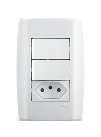 Cj 02 Inter Simples + 01 Tom 10A Slim Ilumi