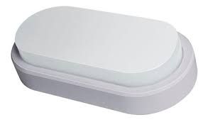 Arandela Oval Fat Led Bco 8W 6500K Demi