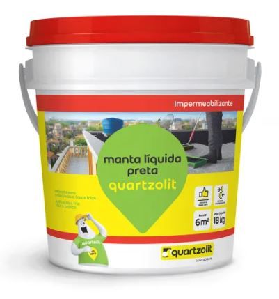 Manta Liquida BRanca Gl 4,5Kg Quartzolit