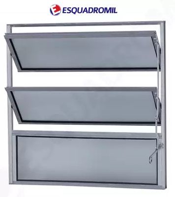 Bascula Alum 80X60 3V 1S Esquadromil