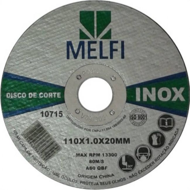 Disco De Corte Inox 4.1/2 - 110X1,0X20mm ...