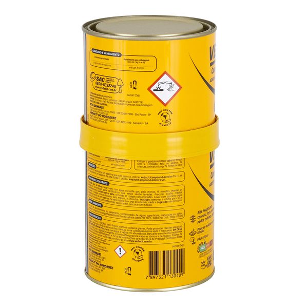 ADESIVO COMPOUND TIX 1KG VEDACIT