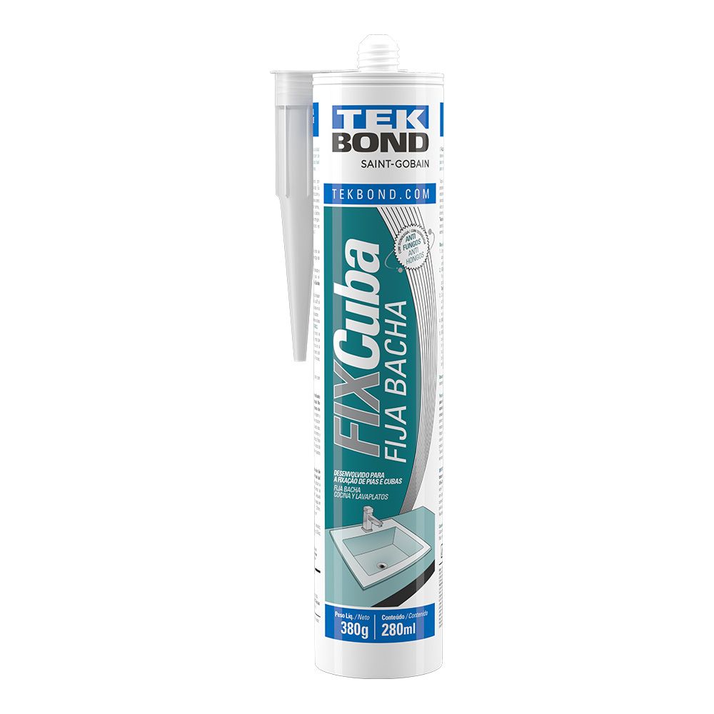 Adesivo Pu Fixa Cuba 380Gr Tekbond