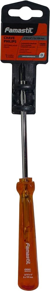 Chave Philips 3/16X4mm Fox/Famastil
