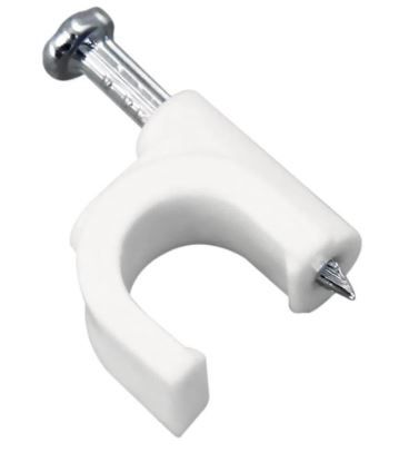 Fixa Fio C/Prego Coaxial 10mm C/15 - 1341...