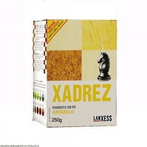 Po Xadrez Amarelo 250 Gr Xadrez