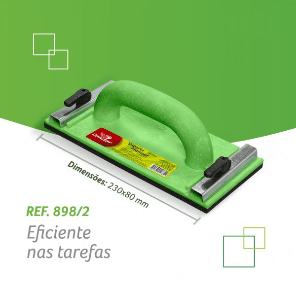 Suporte P/Lixa Manual 898/2 230X80 Condor