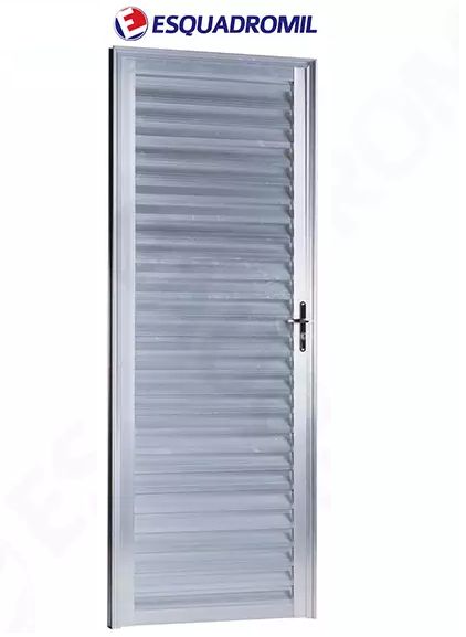Porta Alum Venez 210X70 Esq Esquadromil