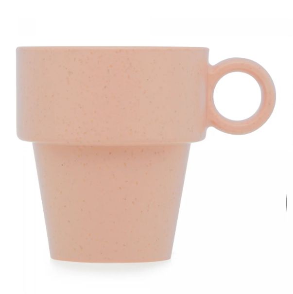 Xicara Cafe Empilhavel Bambu e PP Lines S...