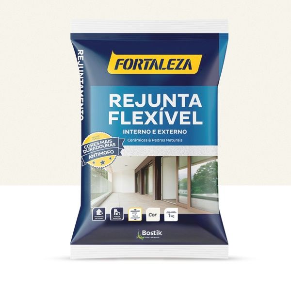 Rejunte Flex 1KG Branco Fortaleza