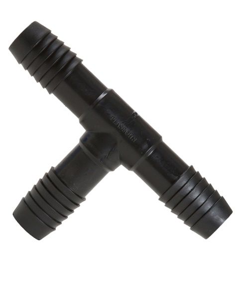 Te 3/4" Interno Triplo Preto Plasbohn