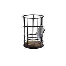 Porta Talheres Acacia Wood Iron Ac24042 Mimo