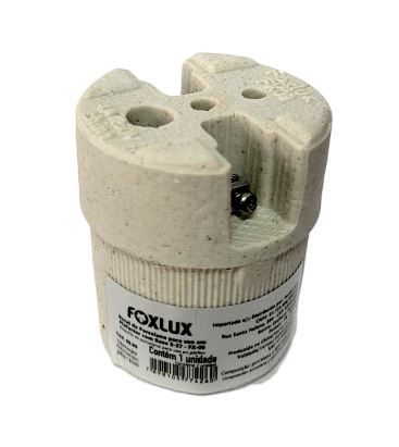 Bocal Porc P/ Plafonier E27 Foxlux