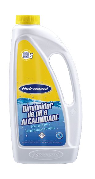 Diminuidor De Ph Alcalinidade 01L Hidroazul 