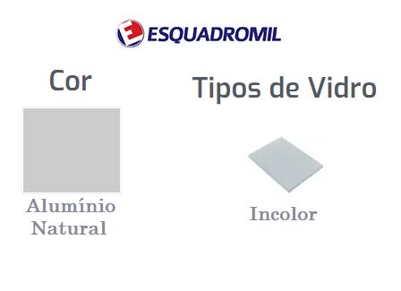 Bascula Alum 80X60 3V 1S Esquadromil