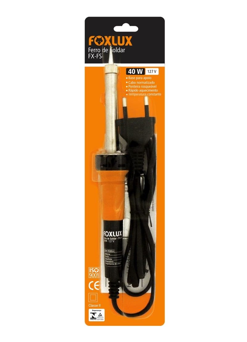 Ferro De Solda 127V 40W Foxlux