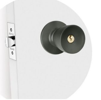 Fechadura Tubular P/Divisoria Preta