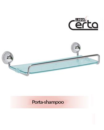 Porta Shampoo Certa Cr Steel