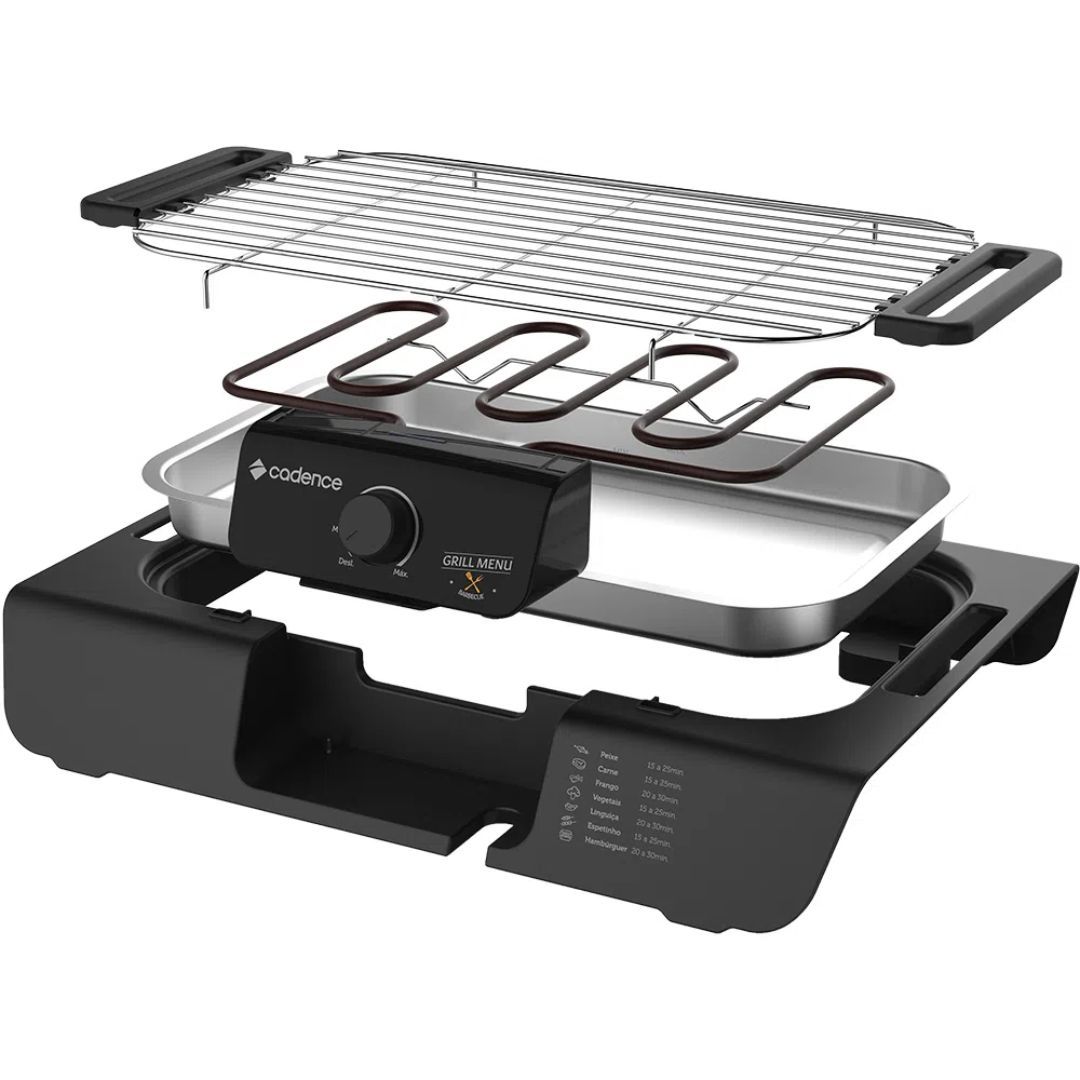 Grill Churras Elet 127V 810 Cadence 