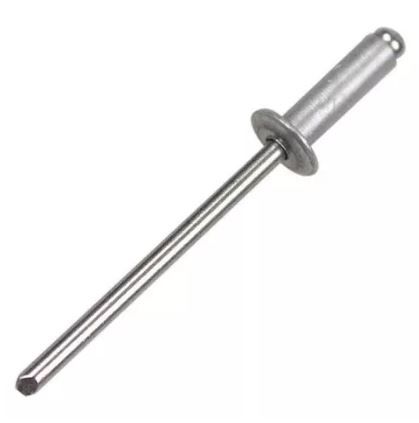 Rebite Repuxo Polido 314 3,2X14 Jomarca