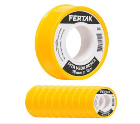 Fita Veda Rosca 18mmx10Mt Fertak