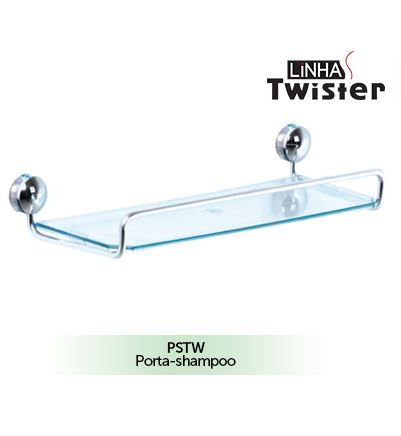 Porta Shampoo Twister Cr Steel