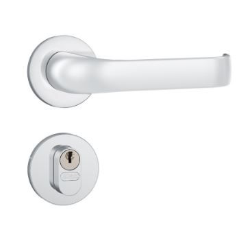 Fechadura 803/37 Roseta Redonda Inox Stam