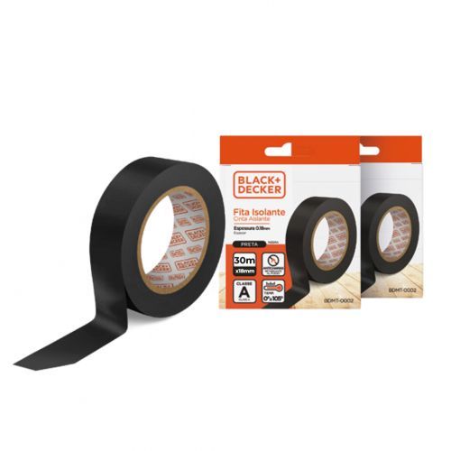 Fita Isolante 19mmx20M PT B&D