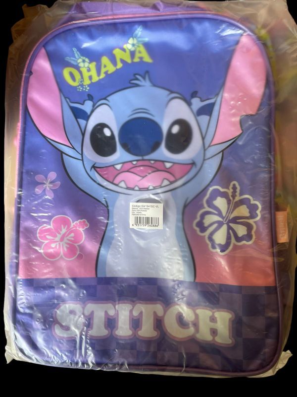 Mochila P/ Costas Violeta Stitch S41541Sc