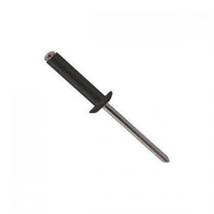 Rebite Aluminio 3.12 Preto 