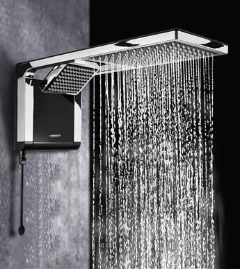 Chuveiro Acqua Duo PT/Cr 220/7800W Lorenz...