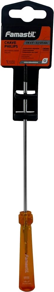 Chave Philips 1/8X5mm Fox/Famastil