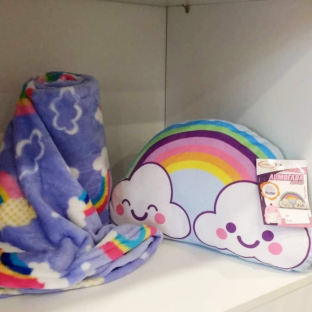 Almofada Infantil Arco Iris Lepper