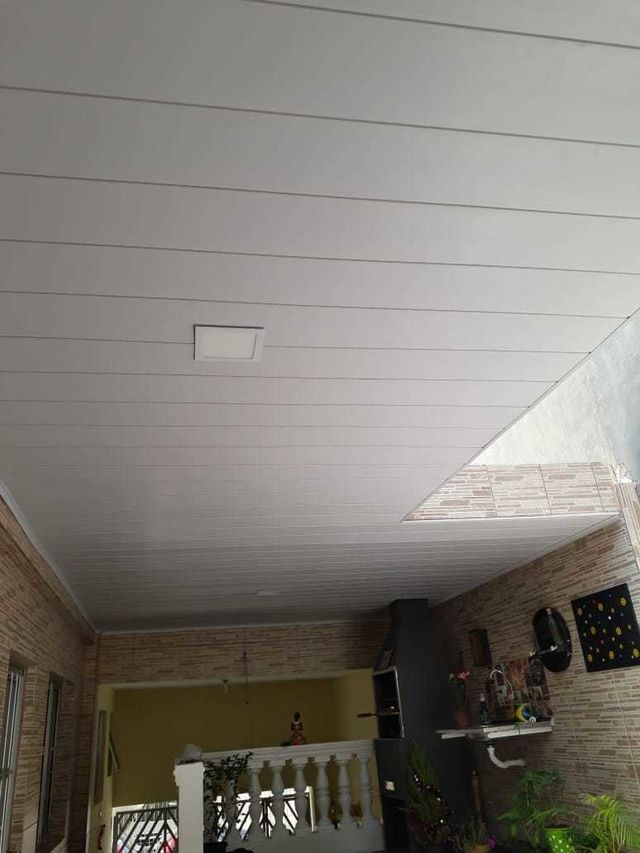 Forro Pvc Liso 3,00mt 200mm Neve (cada re...